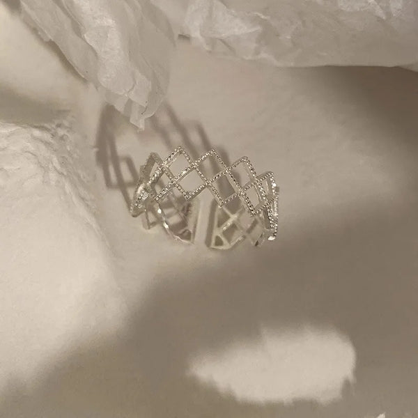 Geometric Ring | 925 Sterling Silver