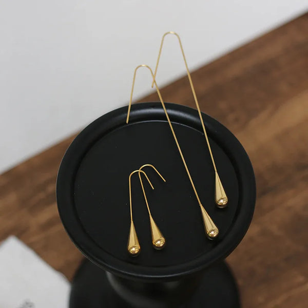 Gold-Plated Earrings | Stainless Steel