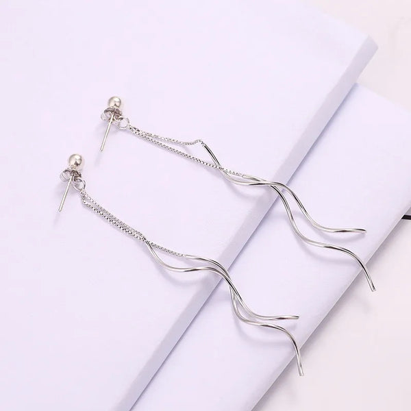 Round Geometric Earrings | 925 Sterling Silver