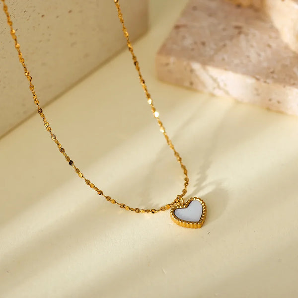 Heart Necklace | Stainless Steel