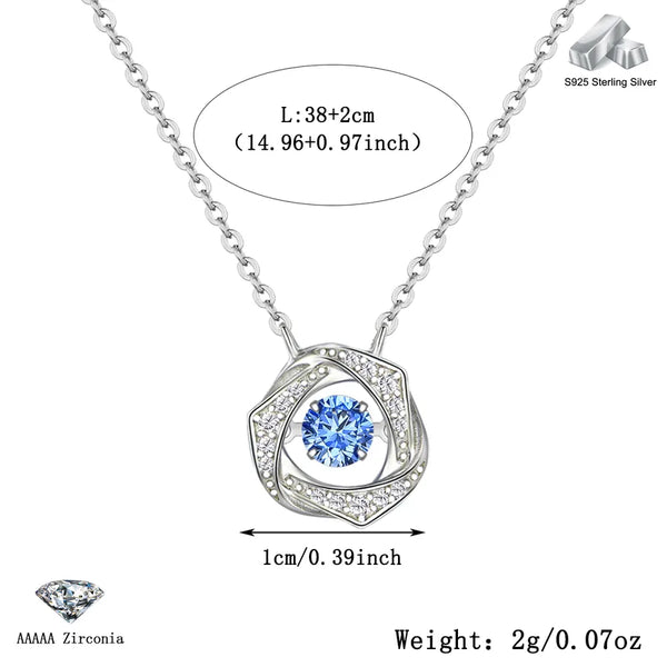 Zircon Necklace | 925 Sterling Silver