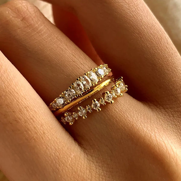 Zirconia Zircon Ring | 925 Sterling Silver