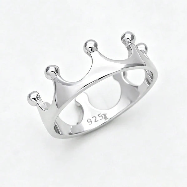 Bridal Vintage Crown Ring | 925 Sterling Silver