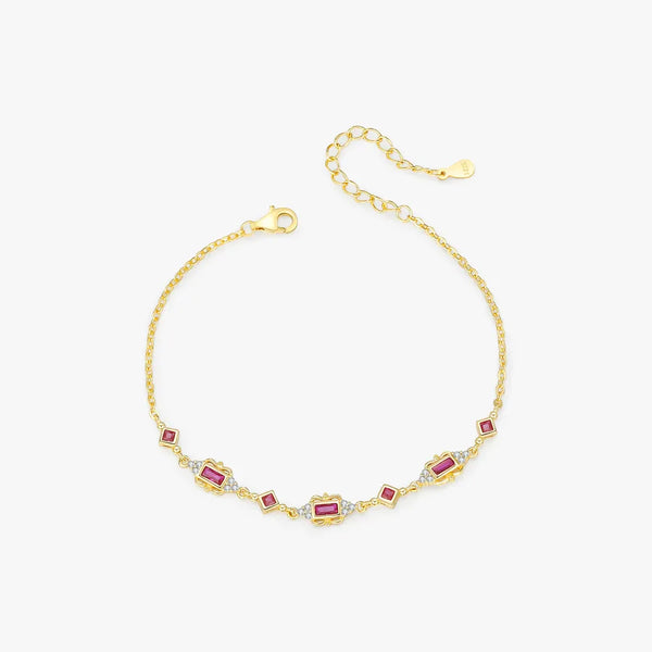 Glam Zircon Bracelet | 925 Sterling Silver