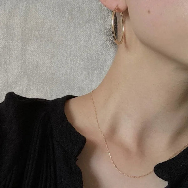Water Gold-Plated Necklace | 925 Sterling Silver