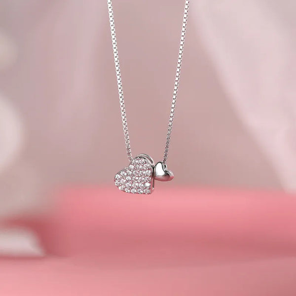 Heart Pendant Necklace | 925 Sterling Silver