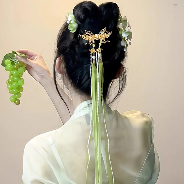 Princess Butterfly Hair Clip | Alloy