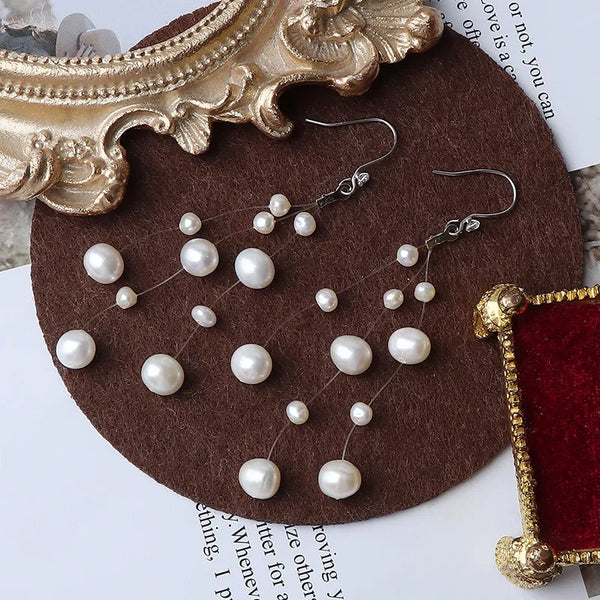 Vintage Drop Earrings | 925 Sterling Silver