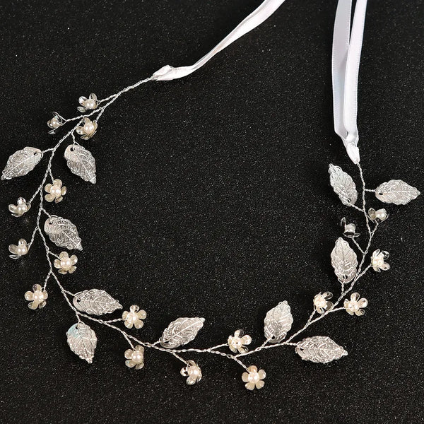 Chain Floral Headband | Alloy