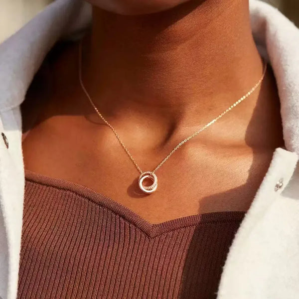 Sterling Geometric Necklace | 925 Sterling Silver