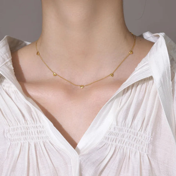 Necklaces Heart Necklace | Stainless Steel