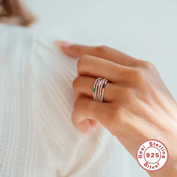Zircon Ring | Silver