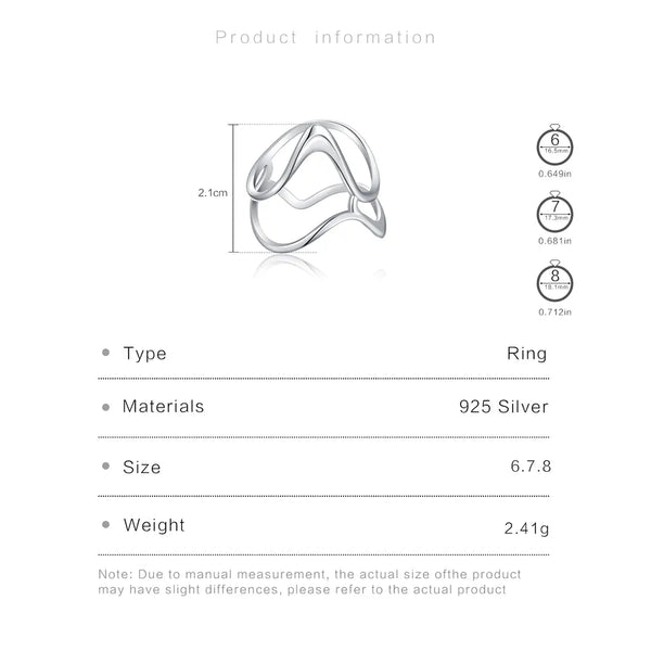 White Ring | 925 Sterling Silver