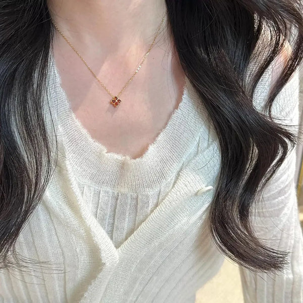 Floral Choker Necklace | 925 Sterling Silver