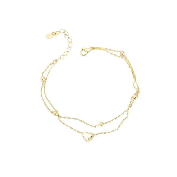 Heart Bracelet | 925 Sterling Silver