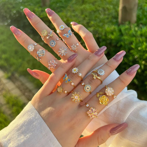 Rings Floral Ring | 925 Sterling Silver