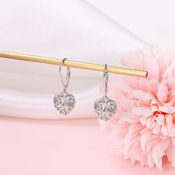 Heart Earrings | 925 Sterling Silver