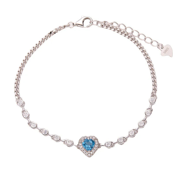 Heart Bracelet | 925 Sterling Silver