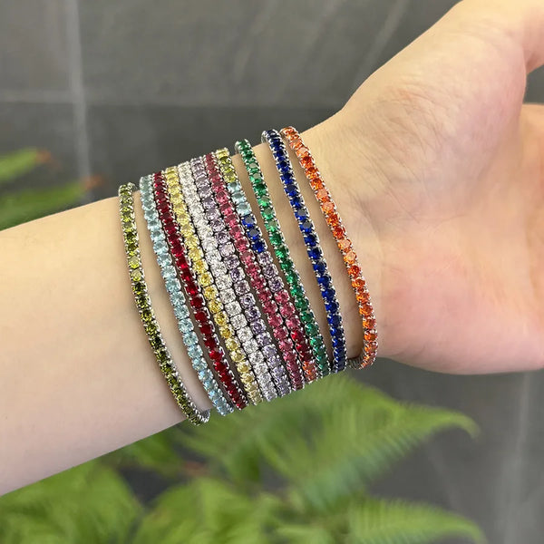 Zircon Bracelet | 925 Sterling Silver