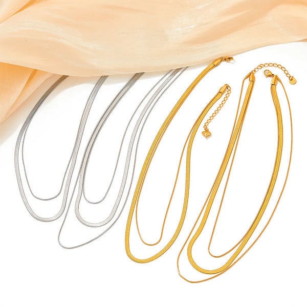 Rhombus Geometric Necklace | Stainless Steel