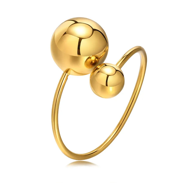 Rock Geometric Ring | Stainless Steel