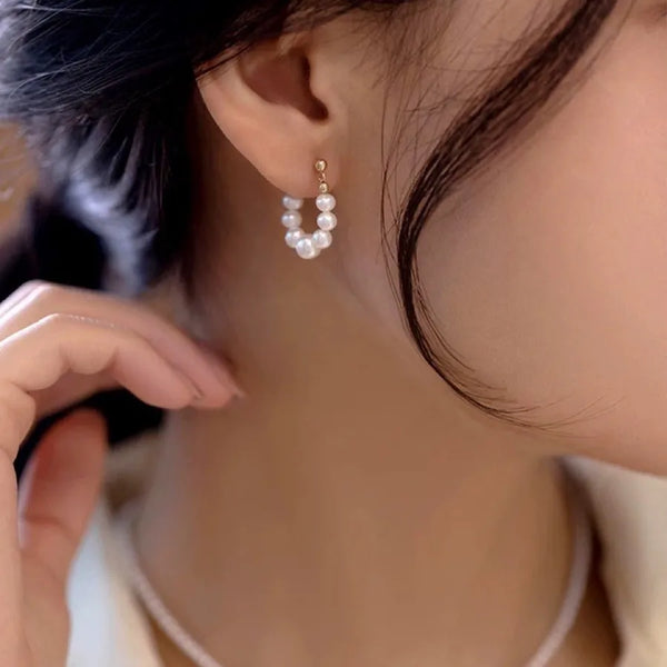 Vintage Freshwater Pearl Earrings | Freshwater Pearl