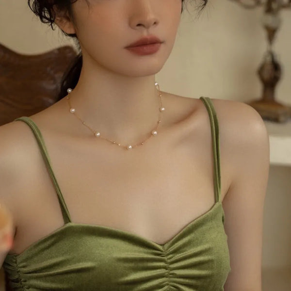 Natural Pearl Necklace | Freshwater Pearl