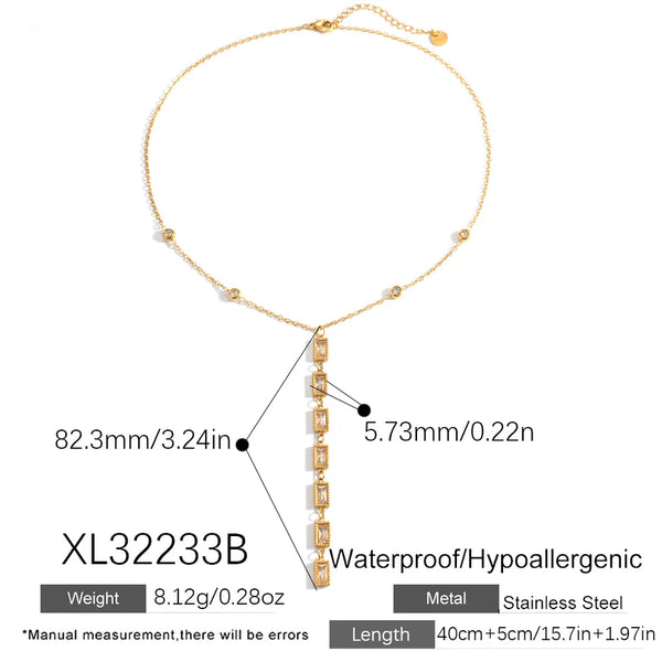 Geometric Necklace | Stainless Steel