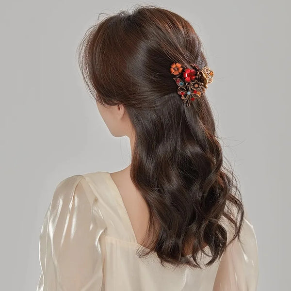 Floral Hair Clip | Alloy