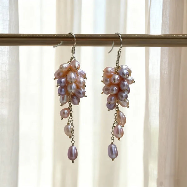 White Freshwater Pearl Drop Earrings | Freshwater Pearl