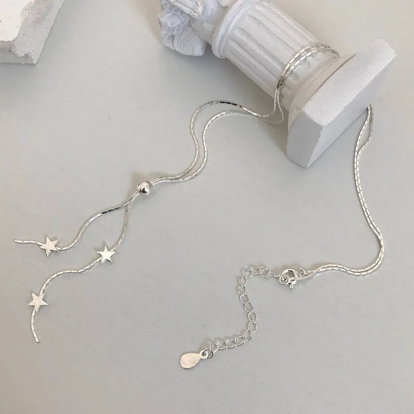 Tassel Floral Necklace | Copper