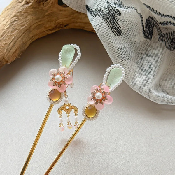 Freshwater Pearl Artificial Pearl Hairpin Headband | Freshwater Pearl