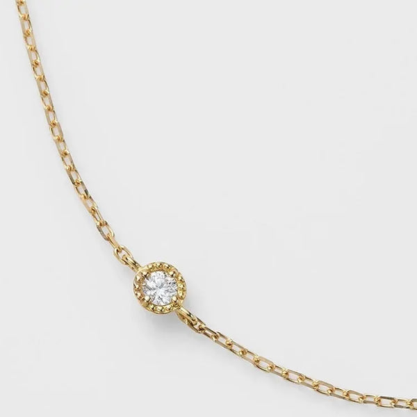 Round Zircon Bracelet | 925 Sterling Silver