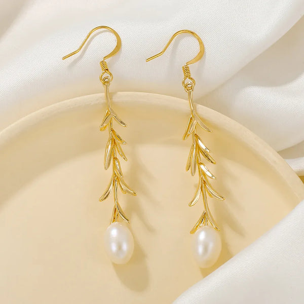 Droplets Drop Earrings | 925 Sterling Silver