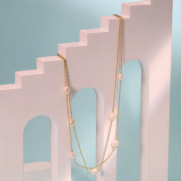 Layered Celestial Necklace | 925 Sterling Silver