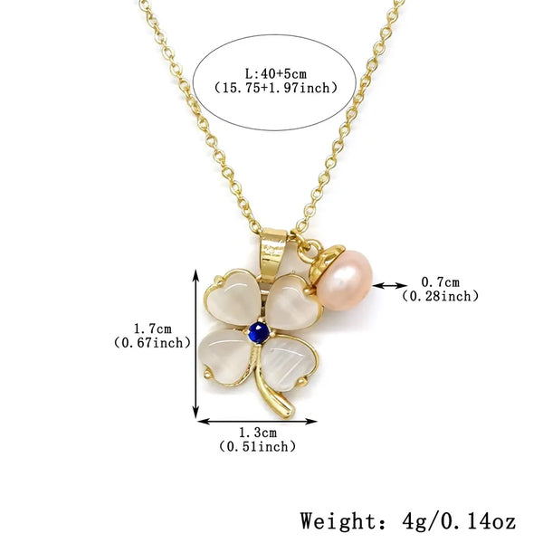Floral Freshwater Pearl Necklace | Freshwater Pearl