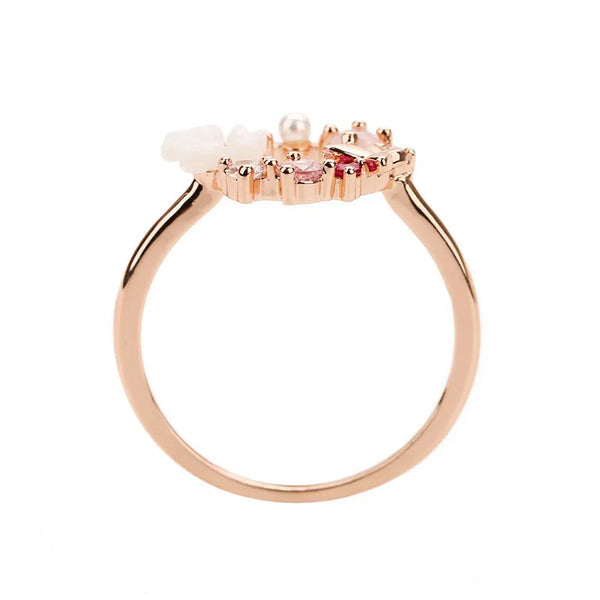 Flex Floral Ring | Copper