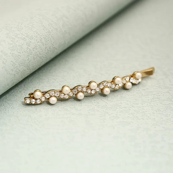 French Geometric Hairpin Hair Pin | Alloy