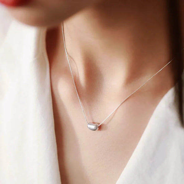 Sterling Geometric Pendant Necklace | 925 Sterling Silver