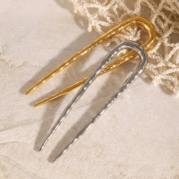 Geometric Hairpin Headband | Stainless Steel