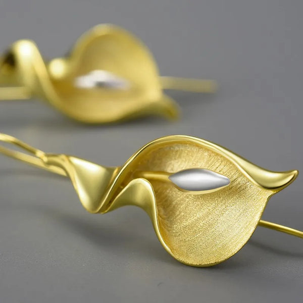 Silver-Plated Drop Earrings | 925 Sterling Silver