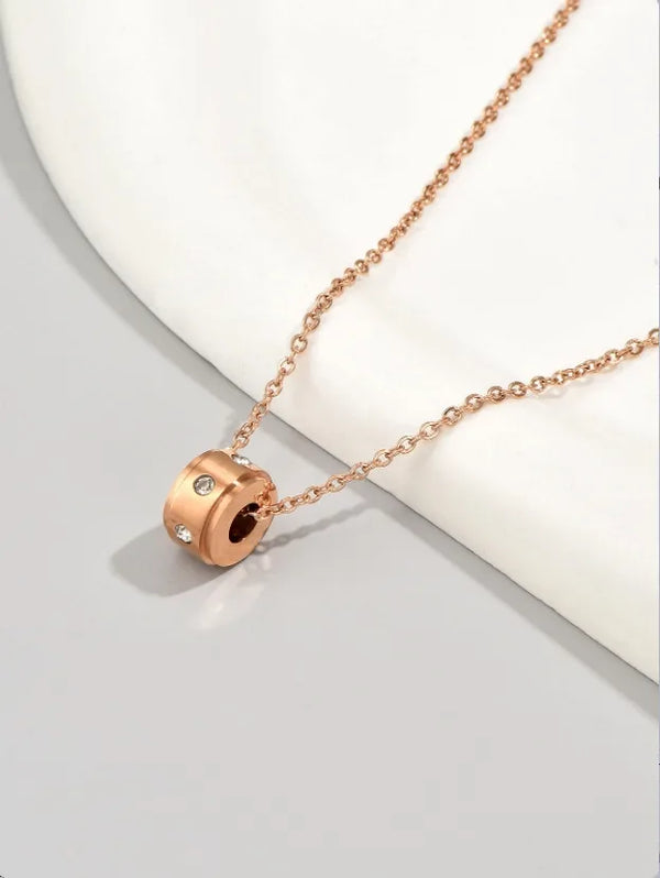 Bridal Floral Necklace | Stainless Steel