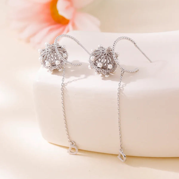 Minimalist Floral Stud Earrings | 925 Sterling Silver