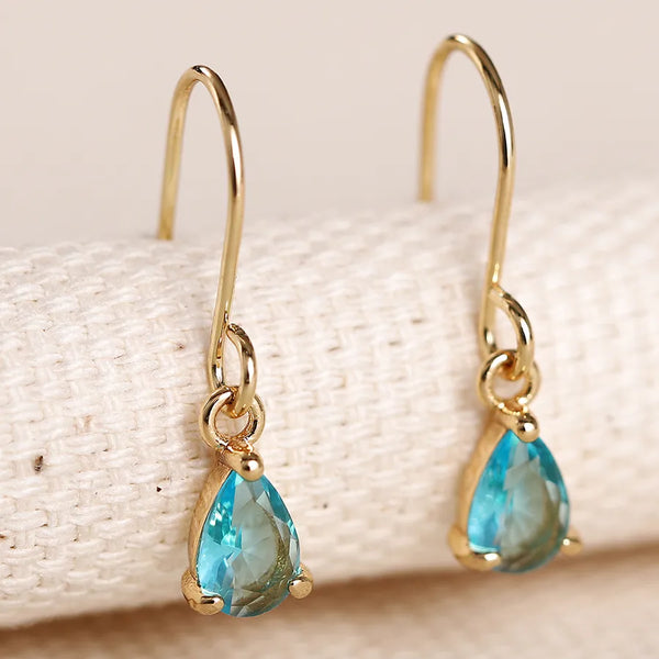Bridal Zircon Stud Earrings | Copper