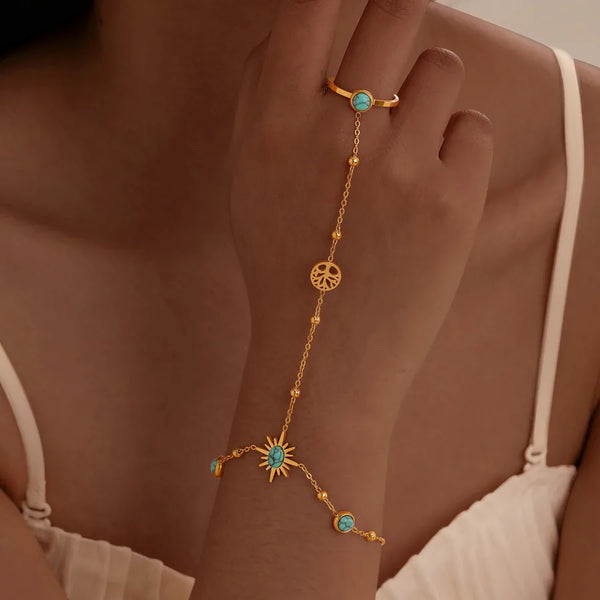 Zircon Bracelet | Copper