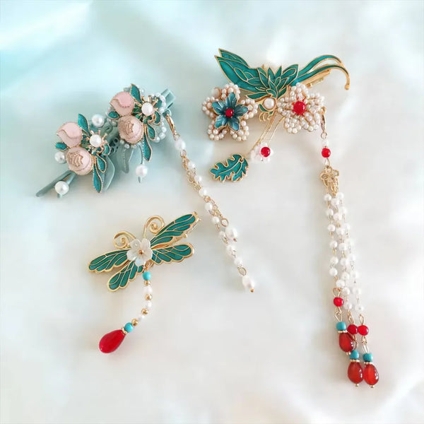 Floral Hair Clip | Alloy