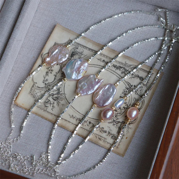 Silver-Plated Pearl Bracelet | Freshwater Pearl