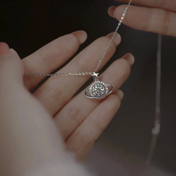 Sterling Celestial Pendant Necklace | 925 Sterling Silver
