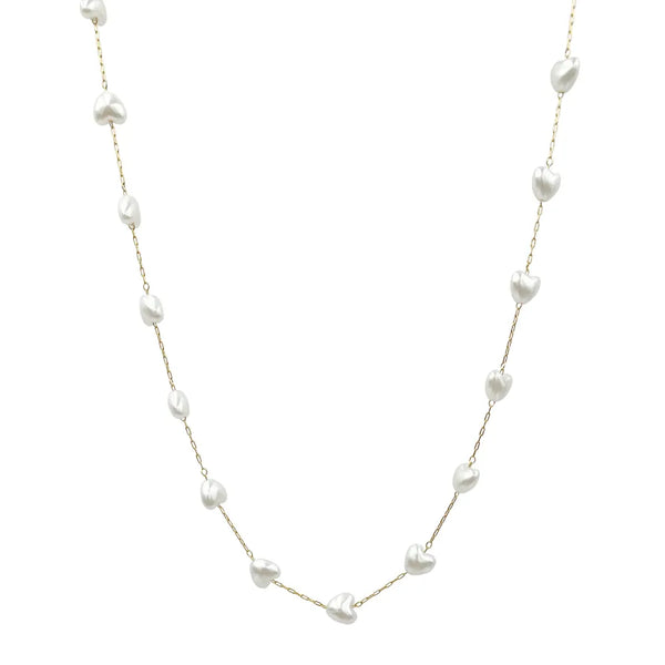 Chain Heart Necklace | Stainless Steel