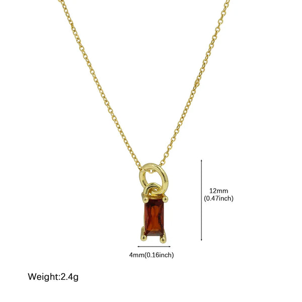 Pendant Necklace | Copper